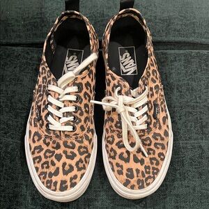 Vans Women's Leopard Print Sneakers